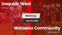 Matchup: Iroquois West High vs. Watseka Community  2019