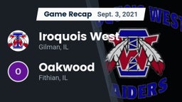 Recap: Iroquois West  vs. Oakwood  2021