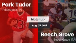 Matchup: Park Tudor High vs. Beech Grove  2017