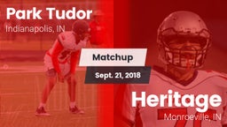 Matchup: Park Tudor High vs. Heritage  2018