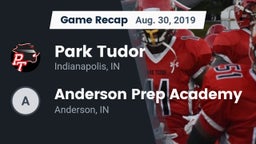Recap: Park Tudor  vs. Anderson Prep Academy  2019