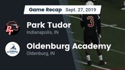 Recap: Park Tudor  vs. Oldenburg Academy  2019