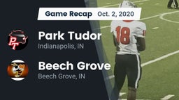 Recap: Park Tudor  vs. Beech Grove  2020