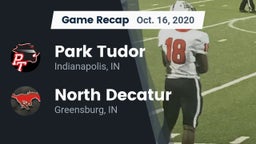 Recap: Park Tudor  vs. North Decatur  2020