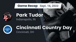 Recap: Park Tudor  vs. Cincinnati Country Day  2022