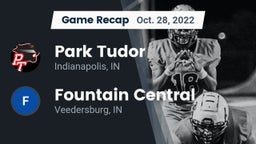 Recap: Park Tudor  vs. Fountain Central  2022