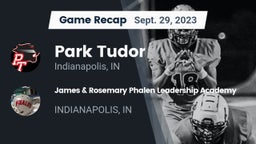 Recap: Park Tudor  vs. James & Rosemary Phalen Leadership Academy 2023