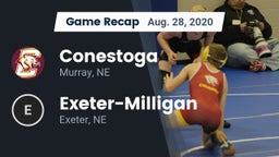 Recap: Conestoga  vs. Exeter-Milligan  2020