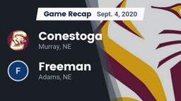 Recap: Conestoga  vs. Freeman  2020