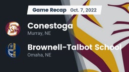 Recap: Conestoga  vs. Brownell-Talbot School 2022
