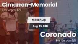 Matchup: Cimarron-Memorial vs. Coronado  2017