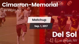 Matchup: Cimarron-Memorial vs. Del Sol  2017