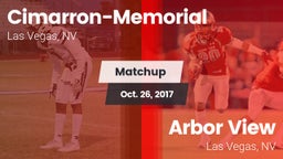 Matchup: Cimarron-Memorial vs. Arbor View  2017