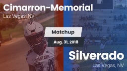 Matchup: Cimarron-Memorial vs. Silverado  2018