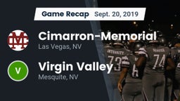 Recap: Cimarron-Memorial  vs. ****** Valley  2019
