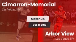 Matchup: Cimarron-Memorial vs. Arbor View  2019