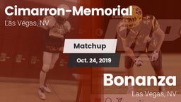 Matchup: Cimarron-Memorial vs. Bonanza  2019