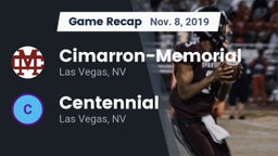 Recap: Cimarron-Memorial  vs. Centennial  2019