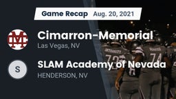 Recap: Cimarron-Memorial  vs. SLAM Academy of Nevada  2021
