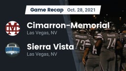 Recap: Cimarron-Memorial  vs. Sierra Vista  2021