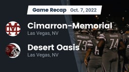 Recap: Cimarron-Memorial  vs. Desert Oasis  2022