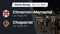 Recap: Cimarron-Memorial  vs. Chaparral  2022