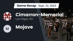 Recap: Cimarron-Memorial  vs. Mojave   2023