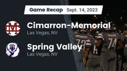 Recap: Cimarron-Memorial  vs. Spring Valley  2023