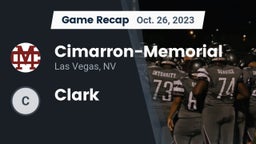 Recap: Cimarron-Memorial  vs. Clark   2023