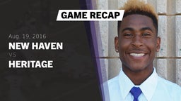 Recap: New Haven  vs. Heritage  2016