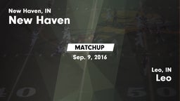 Matchup: New Haven High vs. Leo  2016