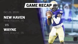 Recap: New Haven  vs. Wayne  2016