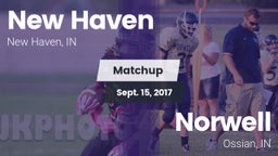 Matchup: New Haven High vs. Norwell  2017