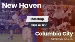 Matchup: New Haven High vs. Columbia City  2017
