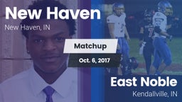 Matchup: New Haven High vs. East Noble  2017