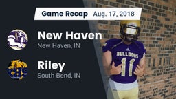 Recap: New Haven  vs. Riley  2018