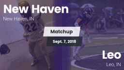 Matchup: New Haven High vs. Leo  2018
