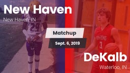 Matchup: New Haven High vs. DeKalb  2019