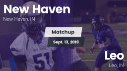 Matchup: New Haven High vs. Leo  2019