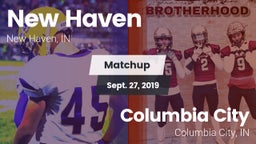 Matchup: New Haven High vs. Columbia City  2019
