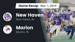 Recap: New Haven  vs. Marion  2019