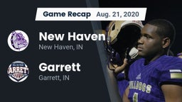 Recap: New Haven  vs. Garrett  2020