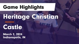 Heritage Christian  vs Castle  Game Highlights - March 2, 2024