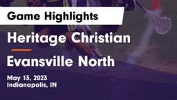 Heritage Christian  vs Evansville North  Game Highlights - May 13, 2023