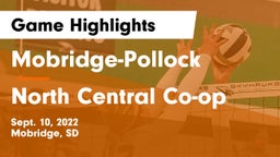 Mobridge-Pollock  vs North Central Co-op Game Highlights - Sept. 10, 2022