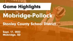 Mobridge-Pollock  vs Stanley County School District Game Highlights - Sept. 17, 2022