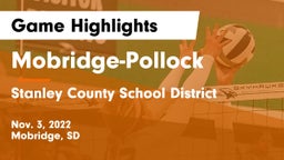 Mobridge-Pollock  vs Stanley County School District Game Highlights - Nov. 3, 2022