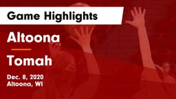 Altoona  vs Tomah  Game Highlights - Dec. 8, 2020