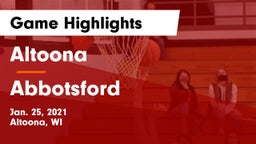 Altoona  vs Abbotsford  Game Highlights - Jan. 25, 2021