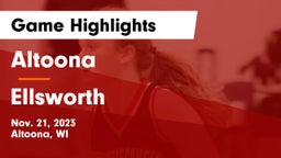 Altoona  vs Ellsworth  Game Highlights - Nov. 21, 2023
